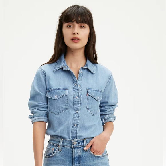 Levi’s Western Denim Shirt - Picture 4 of 4